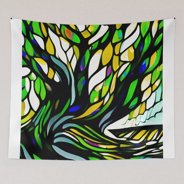 Item preview, Seaweed Glass Painting designed and sold by JoanNinjaHen.