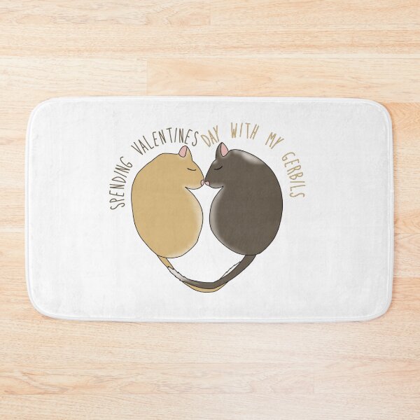 Item preview, Spending valentines day with my gerbils designed and sold by Becky-Marie.