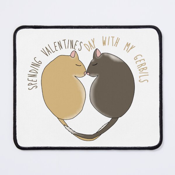 Item preview, Spending valentines day with my gerbils designed and sold by Becky-Marie.