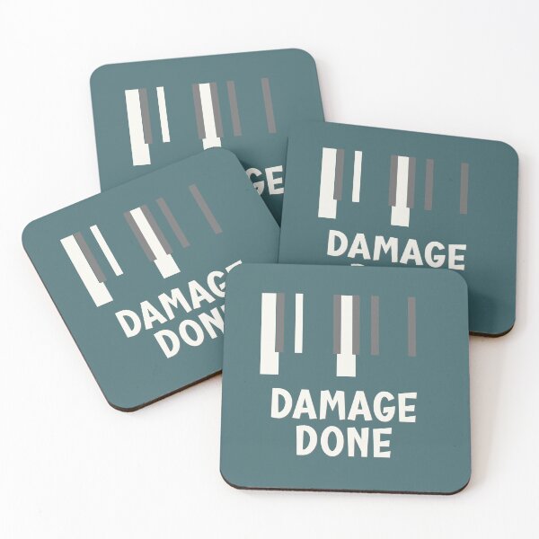 Item preview, Cm c minor damage done  funny piano shirt designed and sold by TipTopTapo.