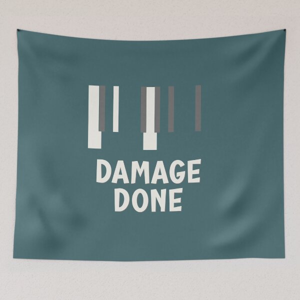 Item preview, Cm c minor damage done  funny piano shirt designed and sold by TipTopTapo.