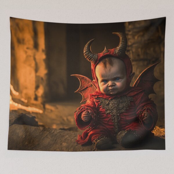 Item preview, Cute Baby Devil Trending designed and sold by Dualism619.