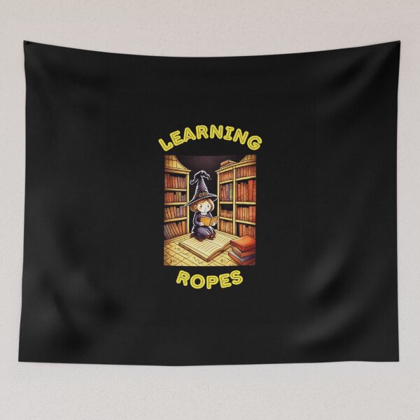 Item preview, Learning the Ropes of Witchcraft designed and sold by HanaiPrint.
