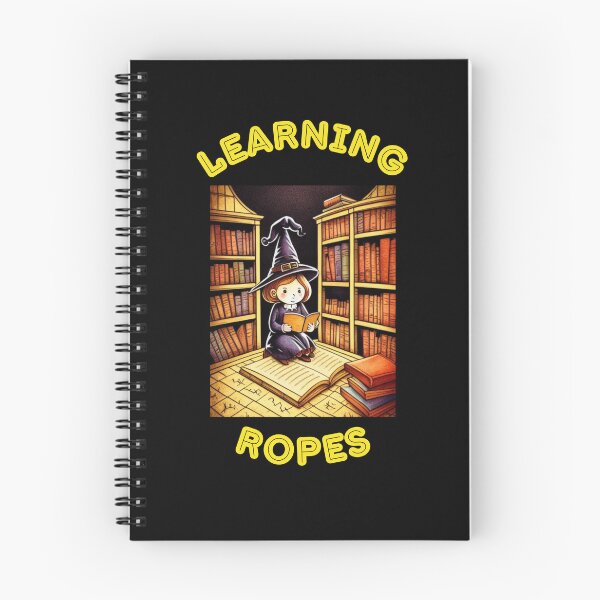 Item preview, Learning the Ropes of Witchcraft designed and sold by HanaiPrint.