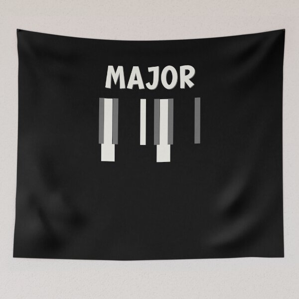 Item preview, Major D  funny piano code chords shirt designed and sold by TipTopTapo.