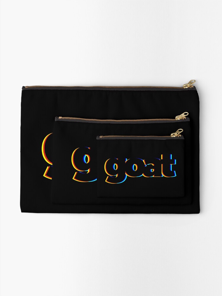 Thumbnail 2 of 4, Zipper Pouch, Goat designed and sold by kloiks.
