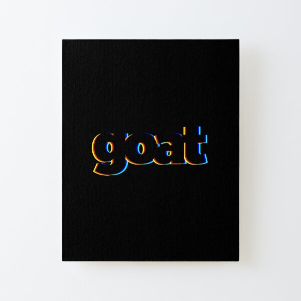 Goat Canvas Mounted Print