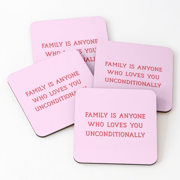 Item preview, Family is Anyone Who Loves You Unconditionally designed and sold by Yourfavshop600.