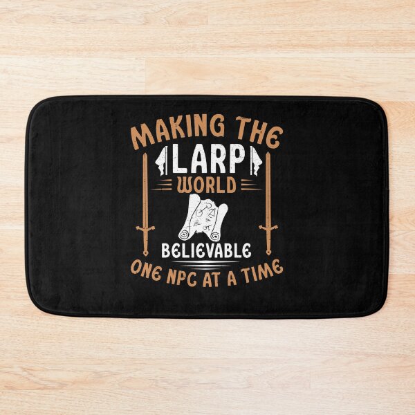 Item preview, LARP World One NPC At A Time Funny Roleplaying Medieval designed and sold by StrongShirts.