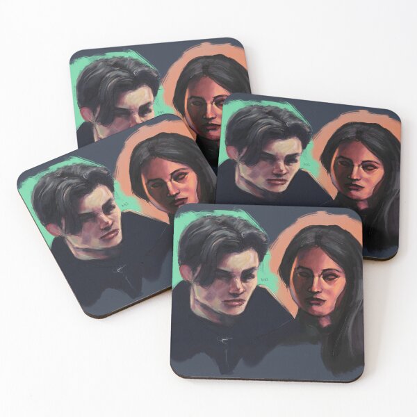Item preview, Kaz and Inej - Shadow and Bone Fan art designed and sold by han8pym.