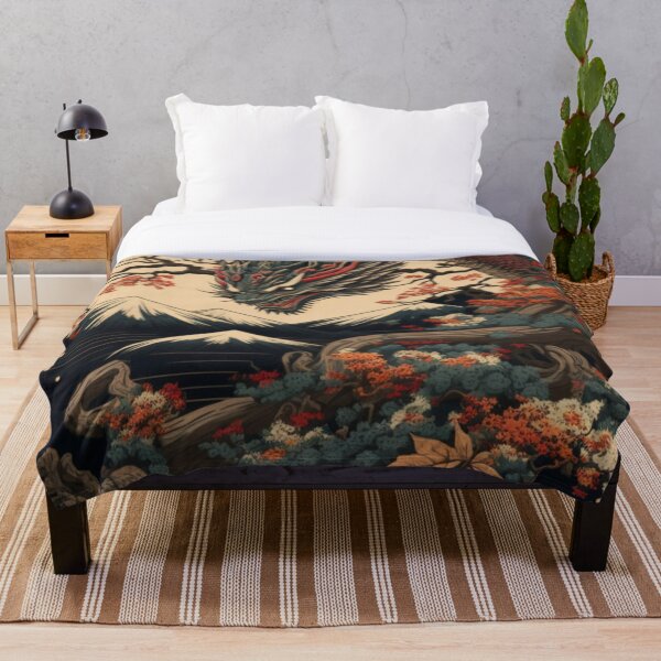 Item preview, Dragon Japanese Ukiyoe Design | Asian style designed and sold by iMasterHox.