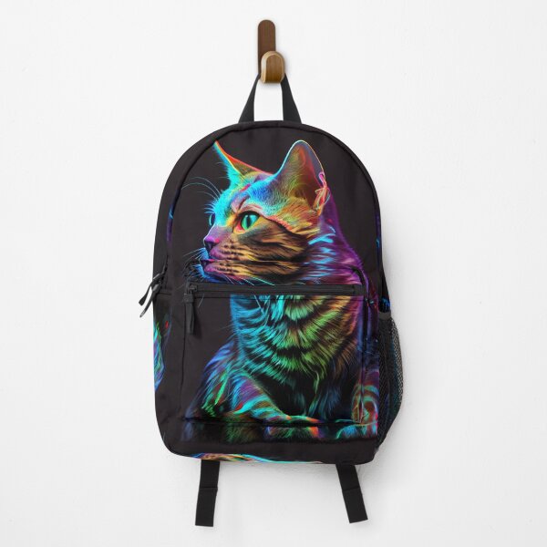 Item preview, Neon Javanese Cat designed and sold by PipikaArt.