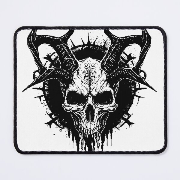 Item preview, Gothic Goatman Skull designed and sold by Qrisio.