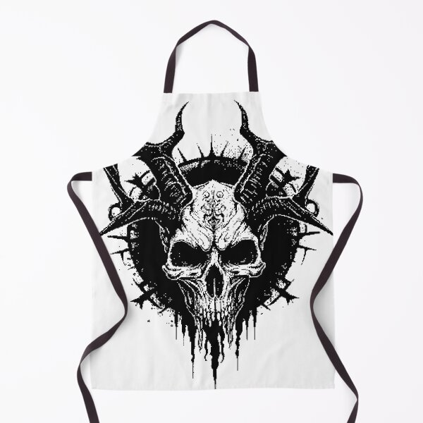 Item preview, Gothic Goatman Skull designed and sold by Qrisio.