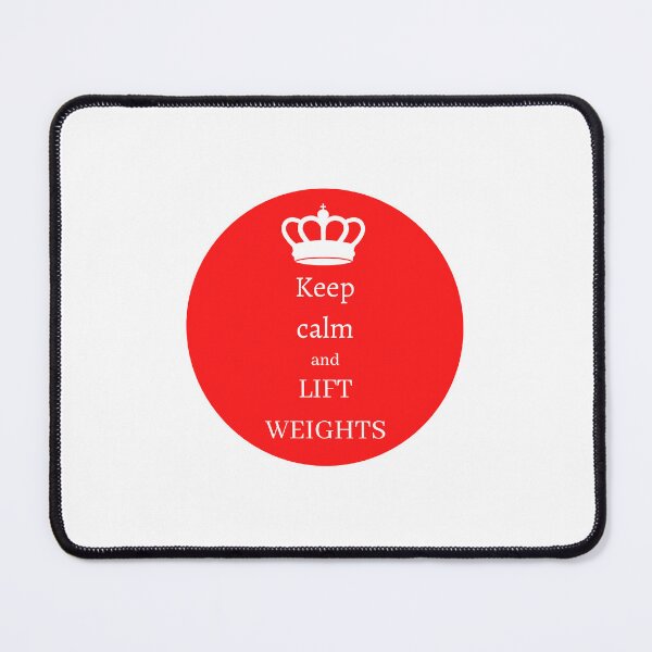 Item preview, Keep calm and lift weights designed and sold by TomFitCL.