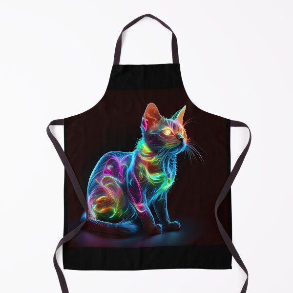 Item preview, Neon Singapura Cat designed and sold by PipikaArt.