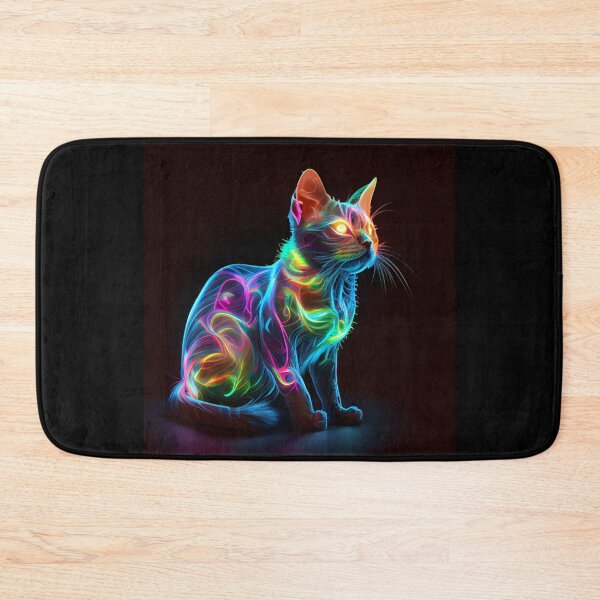 Item preview, Neon Singapura Cat designed and sold by PipikaArt.