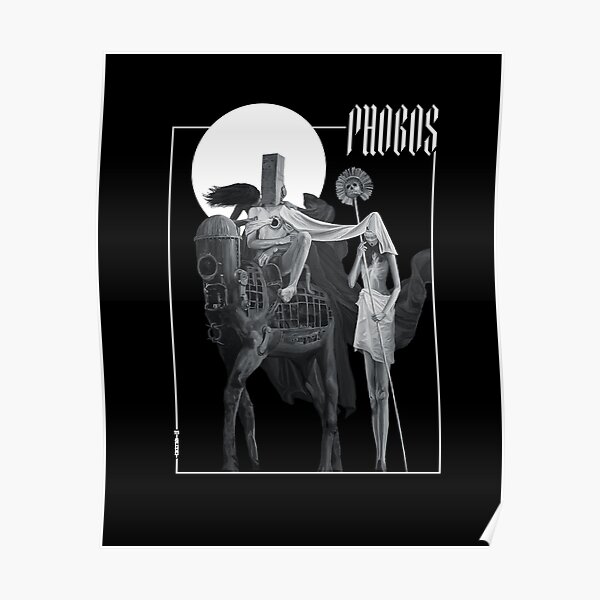 Horseman of the Apocalypse (black) Poster