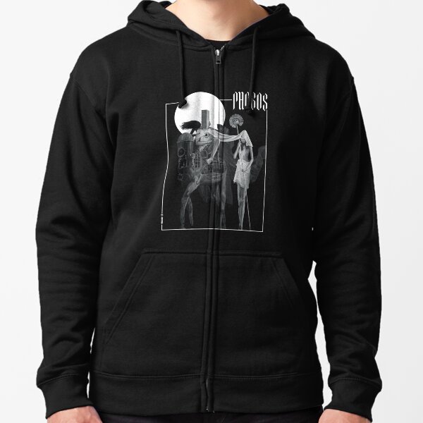Horseman of the Apocalypse (black) Zipped Hoodie