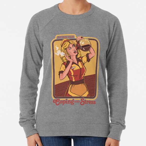 Coping With Stress Lightweight Sweatshirt