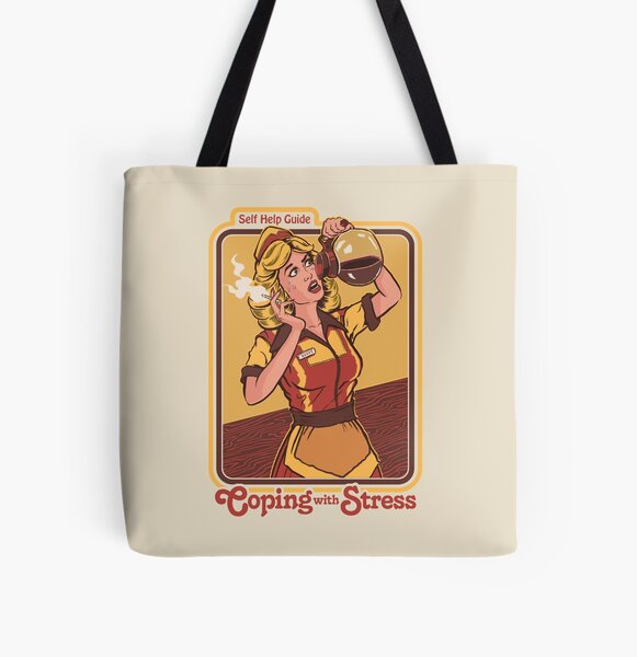 Coping With Stress All Over Print Tote Bag