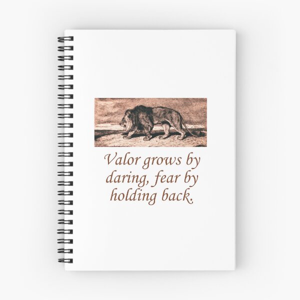 Item preview, Valor Grows By Daring designed and sold by CrankyOldDude.