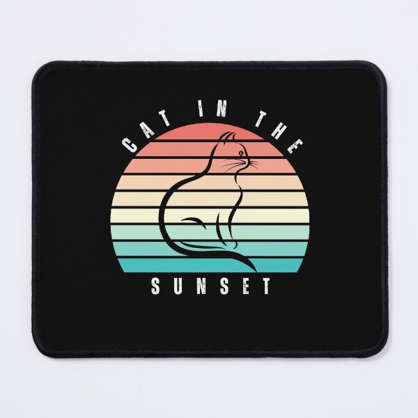Item preview, Cat in the Sunset Design designed and sold by derendesign.