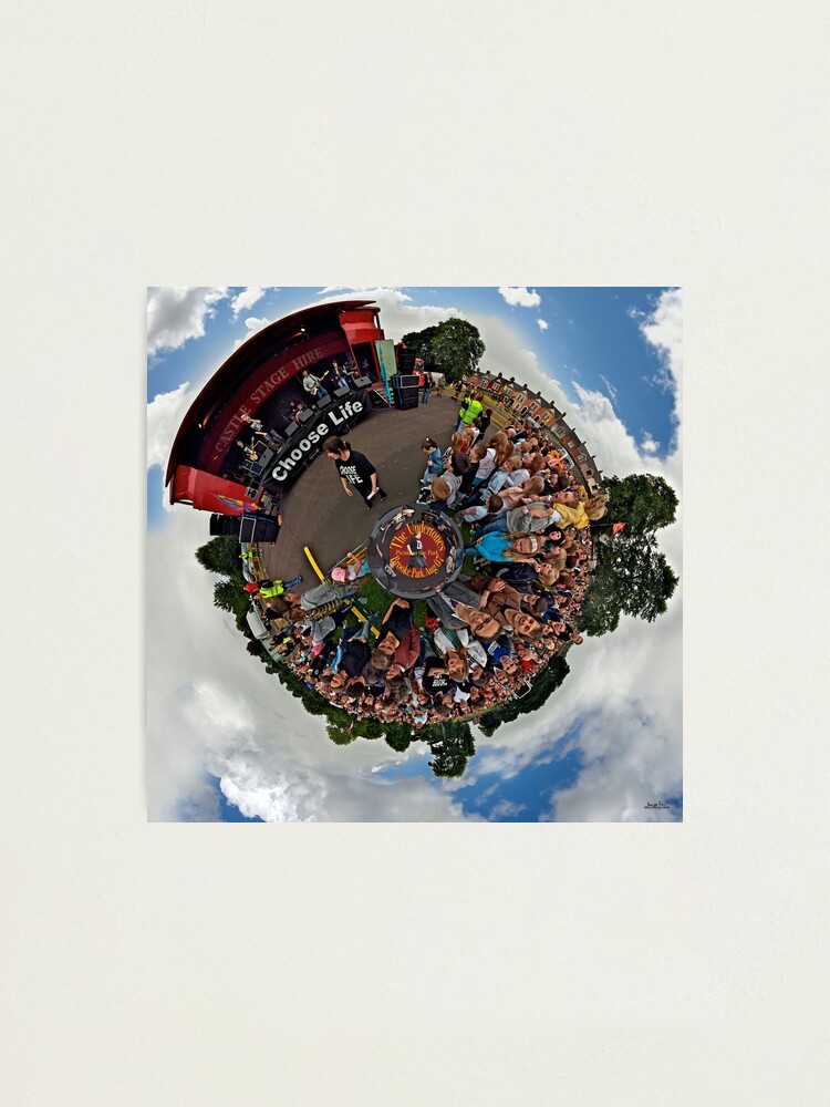 Alternate view of Teenage kicks - The Undertones play Brooke Park Photographic Print