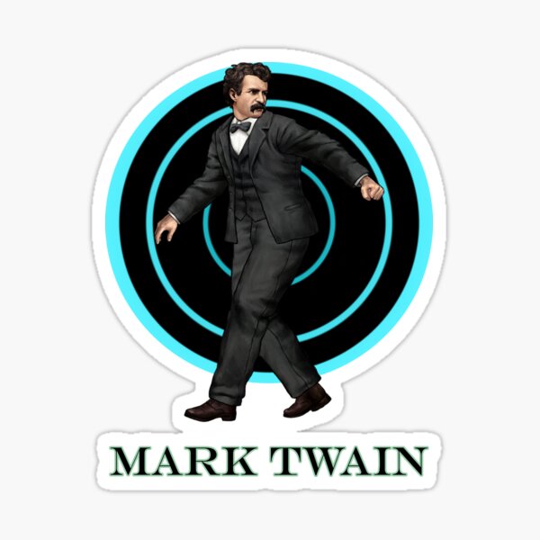 Artikel-Vorschau von Markus Twain 2, designt und verkauft von Write-N-Fight.
