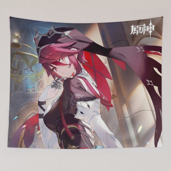 Item preview, Genshin Impact - Obra de arte oficial del cumpleaños de Rosaria 2023 designed and sold by Krimsy.