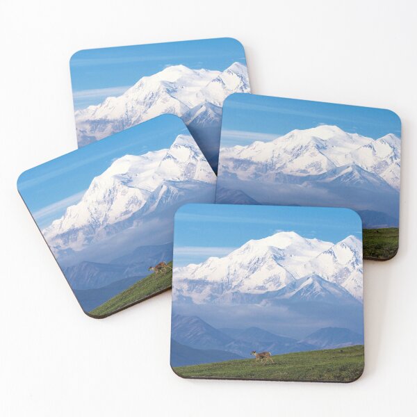 Item preview, A Lone Caribou in Denali National Park, Alaska designed and sold by Digital Studio D2.