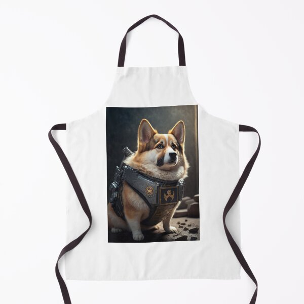 Artikelvorschau, Corgi-Space-Marine entworfen und verkauft von Paul Neuhaus.