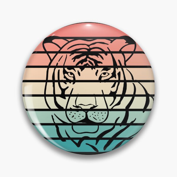 Item preview, Tiger Retro Design designed and sold by derendesign.