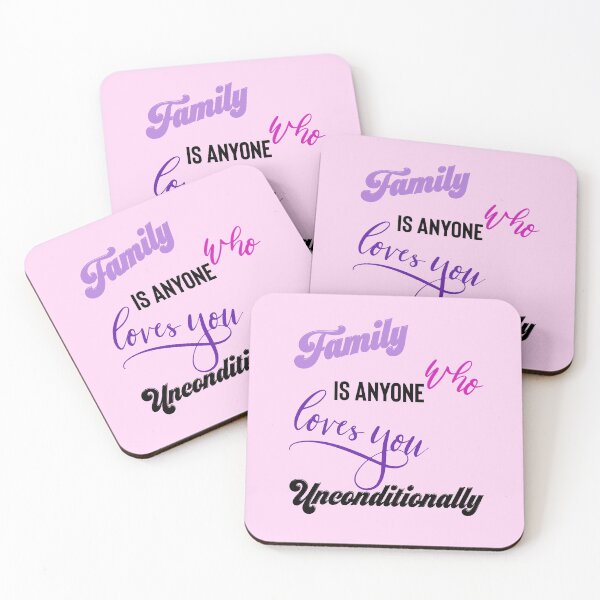 Item preview, Family is Anyone Who Loves You Unconditionally designed and sold by Yourfavshop600.