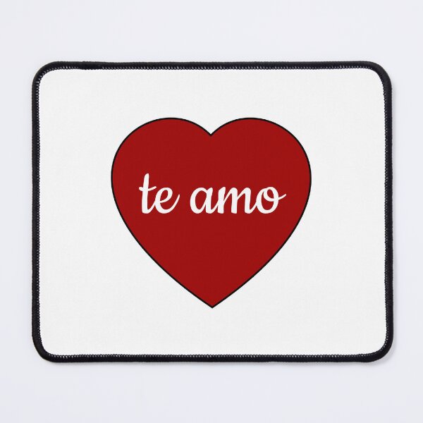 Item preview, Te amo - I love you in Spanish -  Valentines Day Heart corazon   designed and sold by Inspirationmotivation.