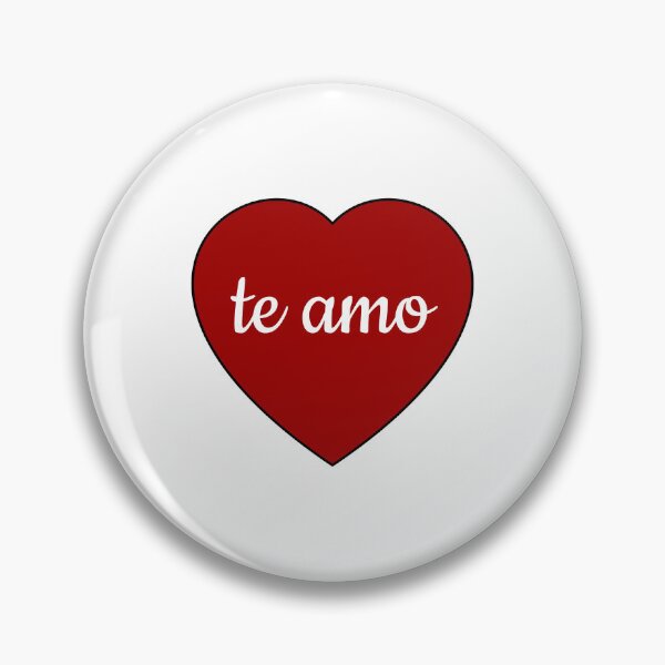 Item preview, Te amo - I love you in Spanish -  Valentines Day Heart corazon   designed and sold by Inspirationmotivation.