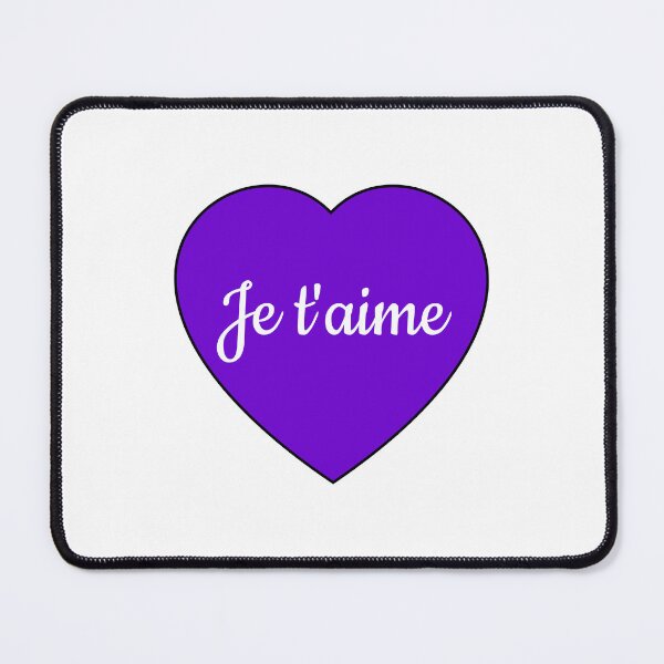 Item preview, Je Taime - I love you in French - Valentines Heart designed and sold by Inspirationmotivation.