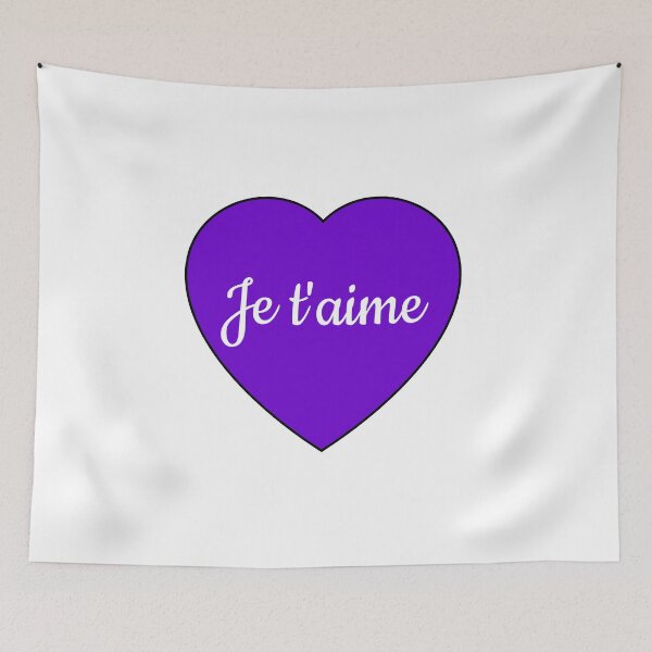 Item preview, Je Taime - I love you in French - Valentines Heart designed and sold by Inspirationmotivation.