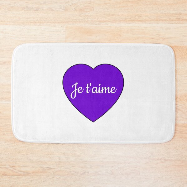 Item preview, Je Taime - I love you in French - Valentines Heart designed and sold by Inspirationmotivation.