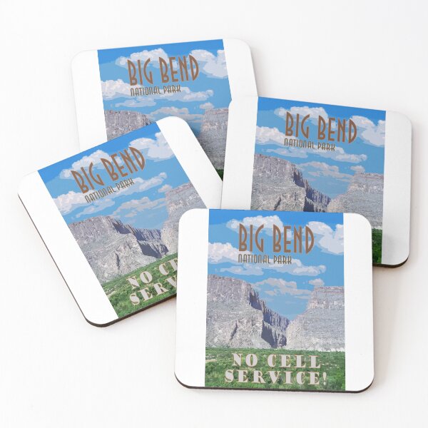 Item preview, Big Bend National Park Funny Travel Poster designed and sold by loggeron30.