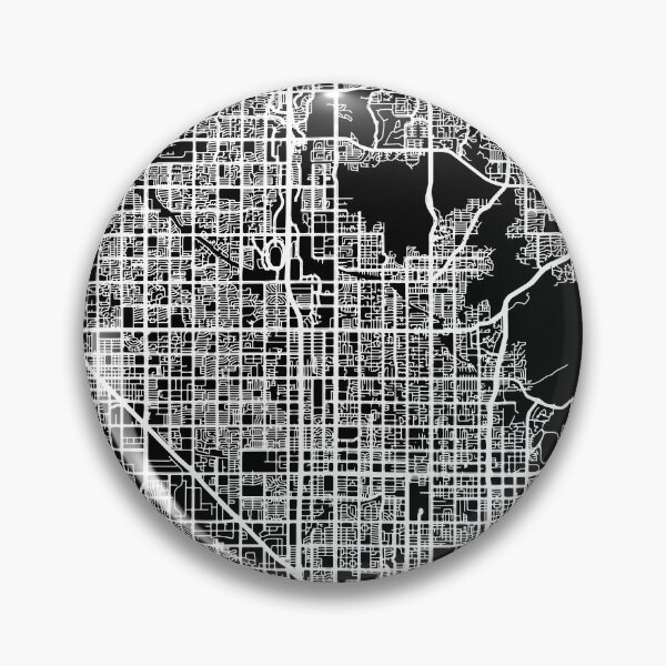 Item preview, Phoenix Arizona AZ city map black and white designed and sold by gifts-ideas.