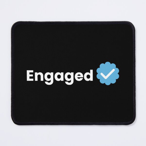 Item preview, Engaged (white) designed and sold by Allyoudois.