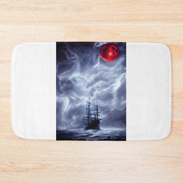 Item preview, lost ship in the stormy ocean designed and sold by Igorlegrand.