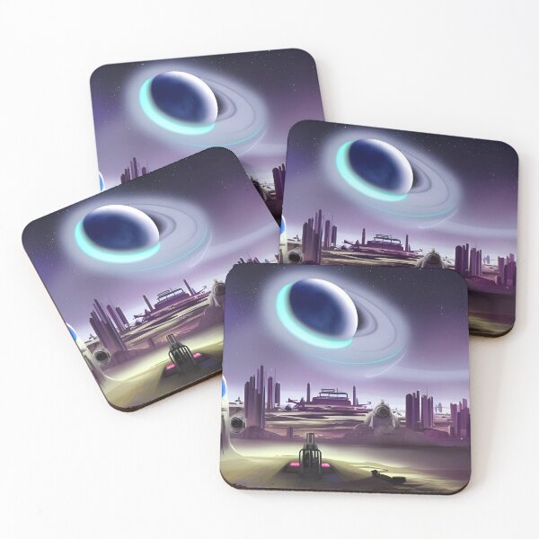 Item preview, Futuristic post-apocalyptic city  designed and sold by Doggymadness.
