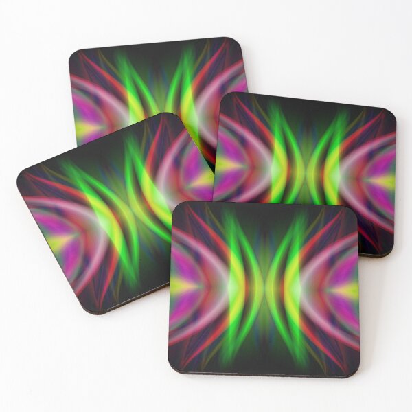 Item preview, Energy abstraction - green + red designed and sold by Katarina Spiralo.