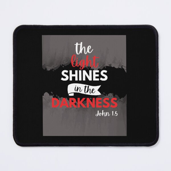 Item preview, Paint effect -John 1:5 Bible verse designed and sold by Rsagur12.