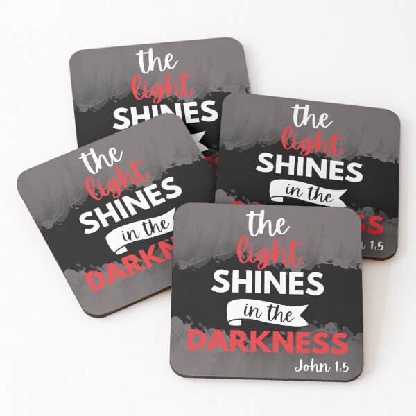 Item preview, Paint effect -John 1:5 Bible verse designed and sold by Rsagur12.