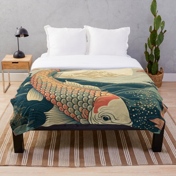 Artikelvorschau, Koi Japanese Ukiyoe Design | Asiatischer Stil entworfen und verkauft von iMasterHox.