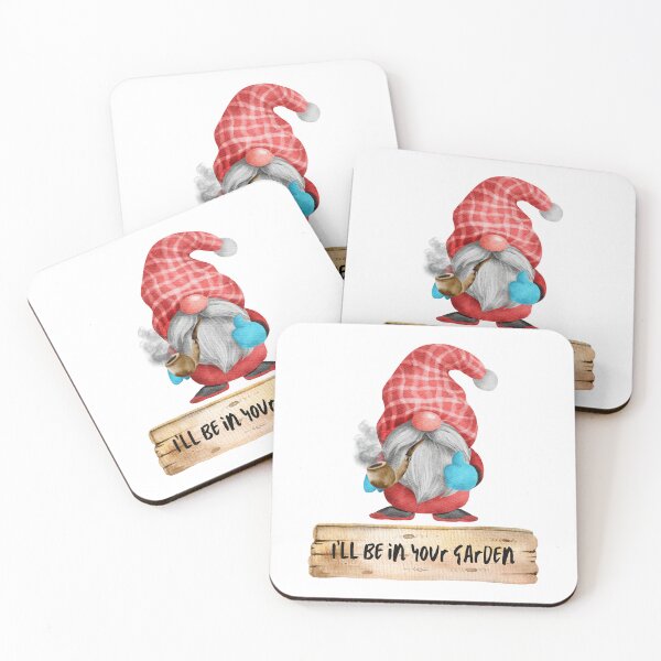 Item preview, The Smoking Gnome, I'll Be In Your Garden designed and sold by It's On Backwards.