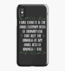 Words of wisdom from Gandalf iPhone Case